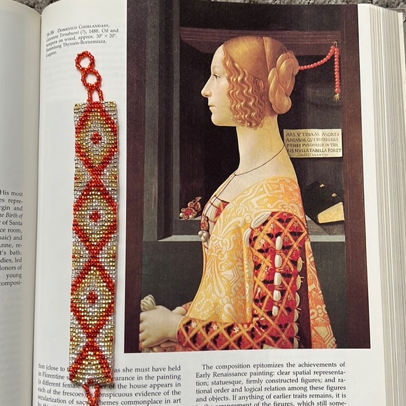 NWOT - Handmade Beaded Loomed Cuff - Picture 1 of 3